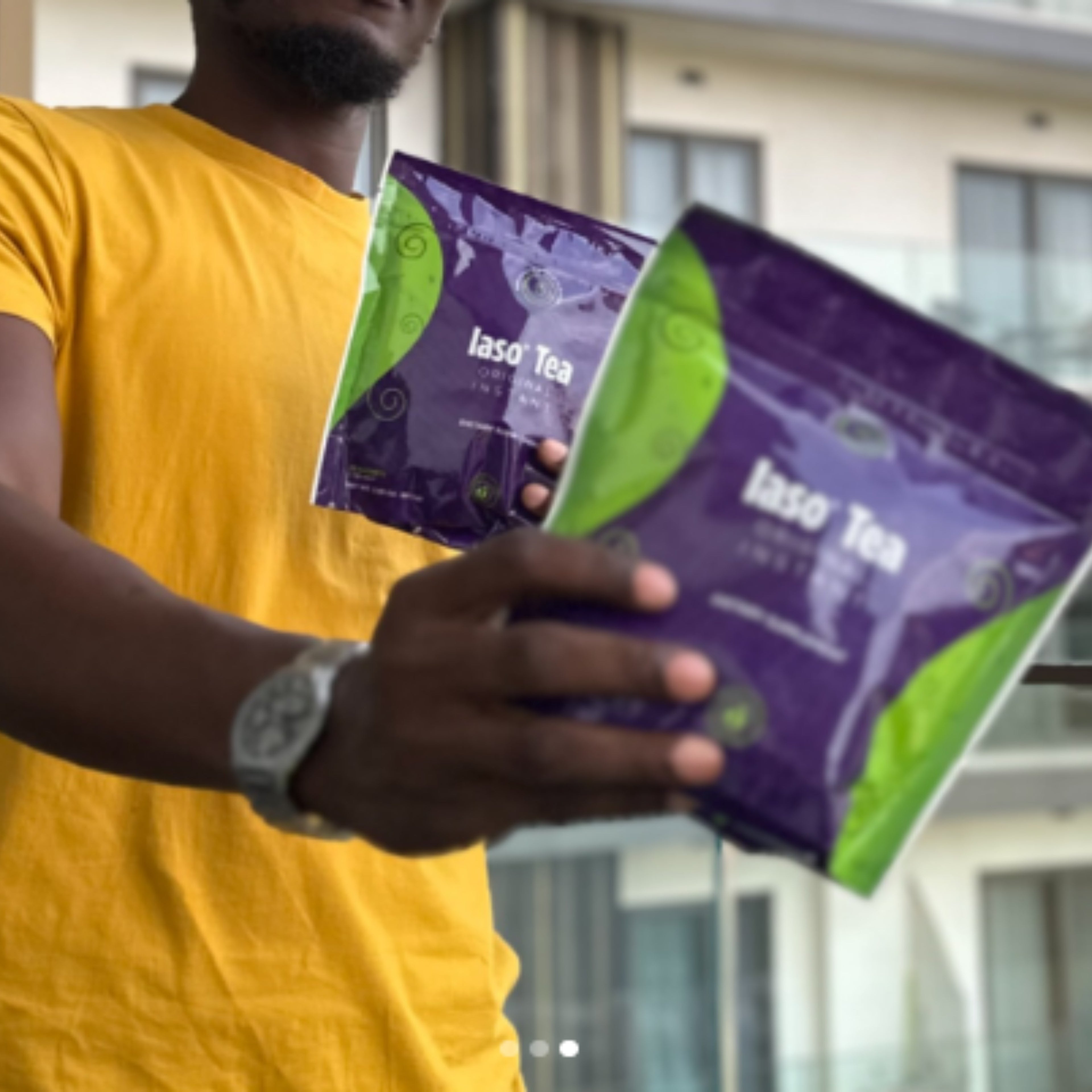 TLC Total Life Changes IASO Herbal Tea - 25 Count (Pack of 2) | Detoxifying Herbal Tea with Manufacturing Date on Top - Ballimart