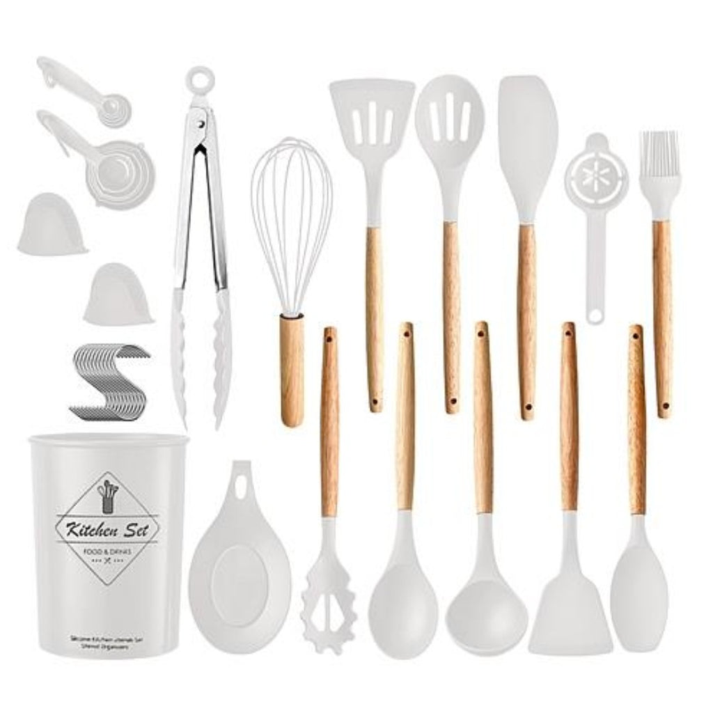 NewHome 35Pcs Kitchen Cooking Utensils Set - Ballimart