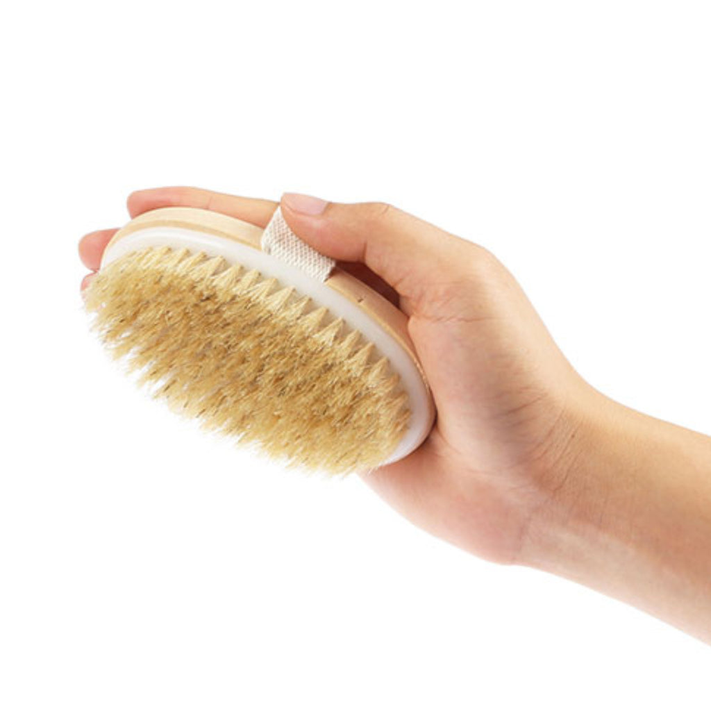 iMountek Bath Brush 15" Shower Body Back Scrubber with Long Handle - Ballimart