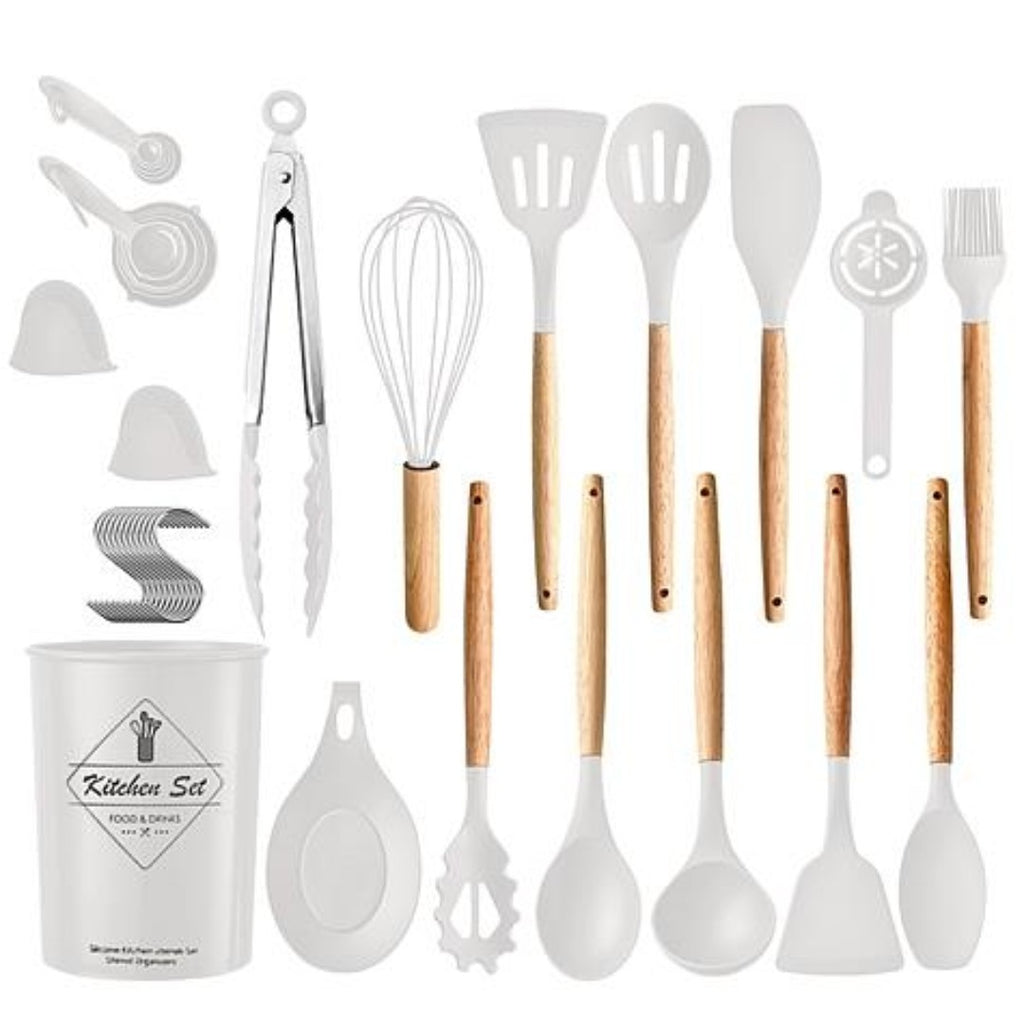NewHome 35Pcs Kitchen Cooking Utensils Set - Ballimart