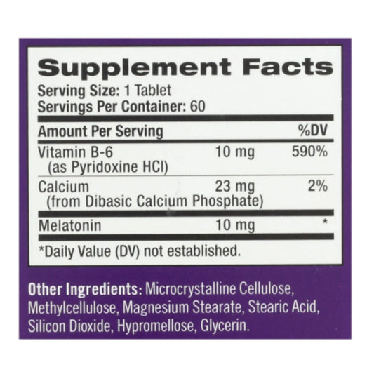 Natrol Advanced Sleep Melatonin - 10 Mg - 60 Tablets - Ballimart