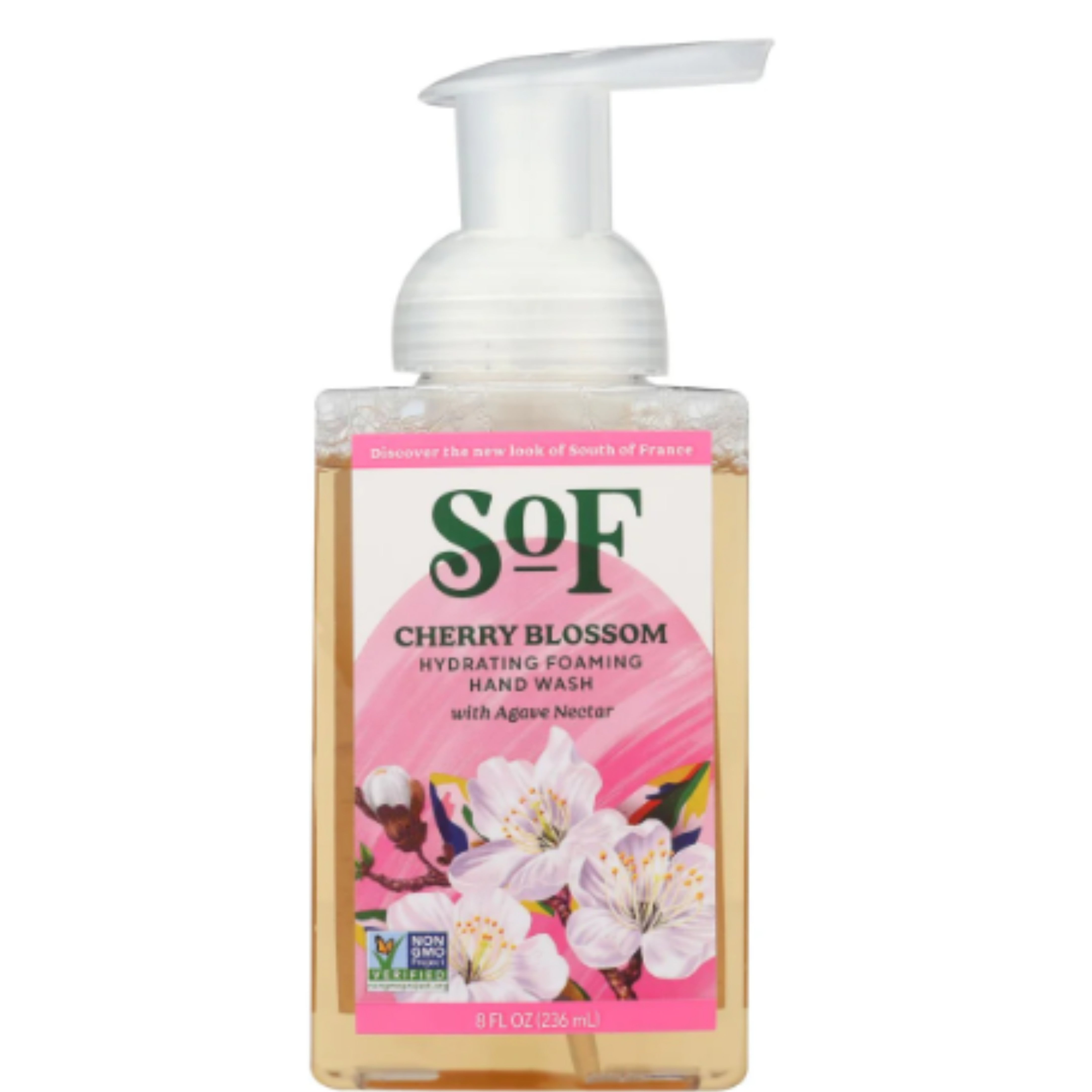 South Of France - Hand Wash Foam Cherry Blossom - 1 Each - 8 Oz