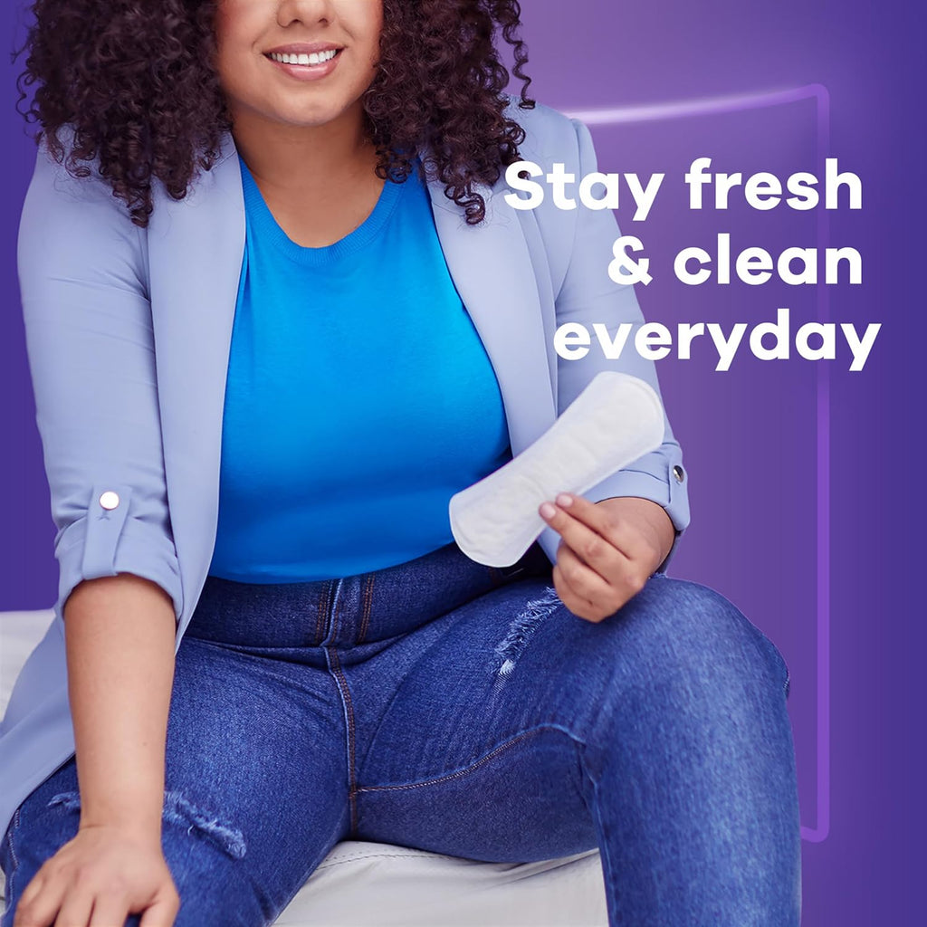 Always Anti-Bunch Xtra Protection Panty Liners for Women, Extra Long, Unscented, 368 Count - Ballimart