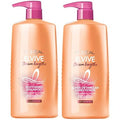 L'Oreal Paris Elvive Dream Lengths Shampoo & Conditioner Kit – Restores Damage, Seals Split Ends, Paraben-Free, 1 Kit