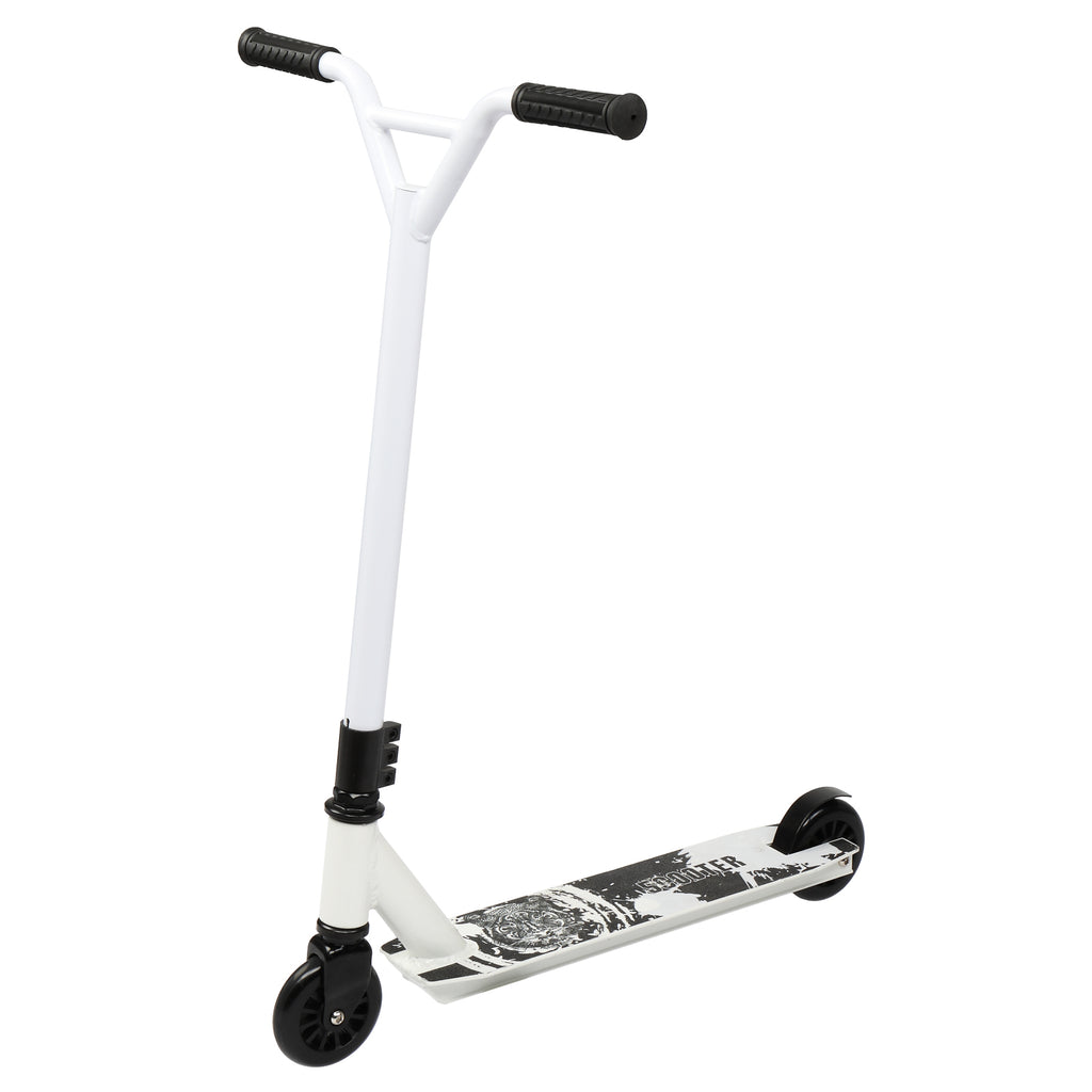 Pro Scooter for Teens and Adults, Freestyle Trick Scooter White - 