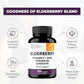 Elderberry Vitamin C & Zinc | Quercetin & Vitamin D3 | Immune Support Capsules for Adults | 2-Month Supply | Herbal Supplement for Men &amp; Women