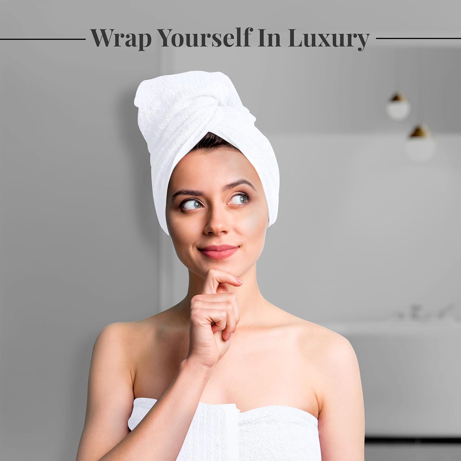 Tens Towels Pack of 4 Extra Large Bath Towels, 100% Cotton – 30 x 60 Inches, Quick-Drying, Lightweight & Super Soft - Ballimart