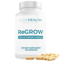 ReGrow Hair Growth Vitamins – Biotin, Saw Palmetto, Collagen, Zinc & More – Hair Supplements for Women & Men – 120 Capsules