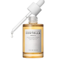 Bottle of SKIN1004 Madagascar Centella Ampoule with dropper on a white background
