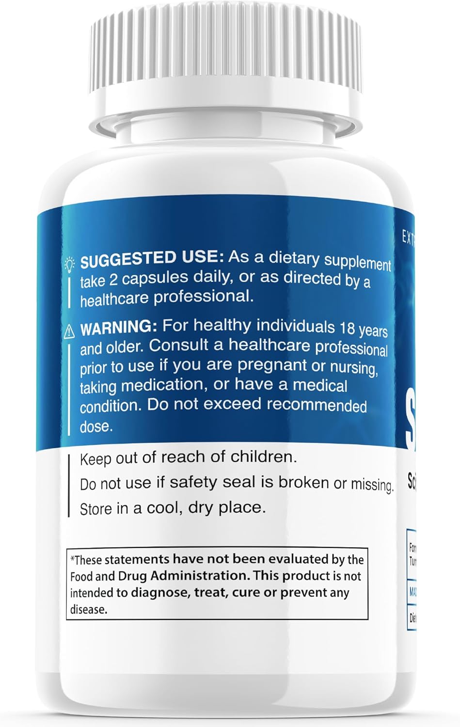 (2 Pack) Sciatisoothe Supplement for Sciatica - Advanced Nerve Health and Overall Wellness Support, Maximum Strength Formula, 120 Capsules, Made in USA