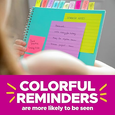 Post-it Super Sticky Notes – 3x3 in, 15 Pads with 2X Sticking Power