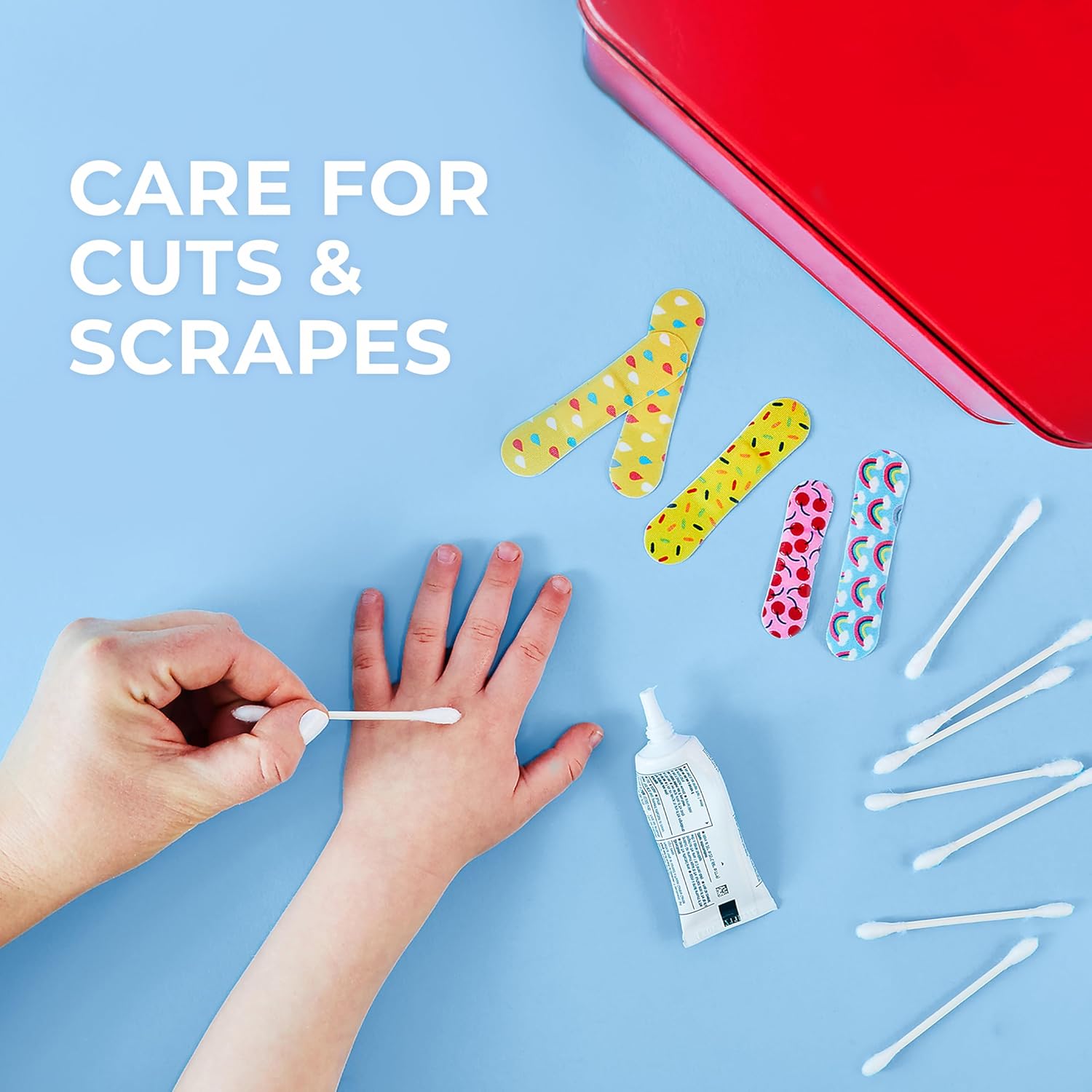 Q-tips Cotton Swabs - Original 100% Cotton Swabs for Hygiene, Beauty & Baby Care | 625 Count, Sustainable Paper Sticks - Ballimart