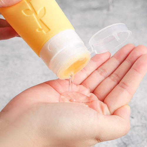 16-Pack TSA-Approved Leak-Proof Silicone Travel Bottles Set | Toiletries Containers for Shampoo, Conditioner, Lotion & Body Wash