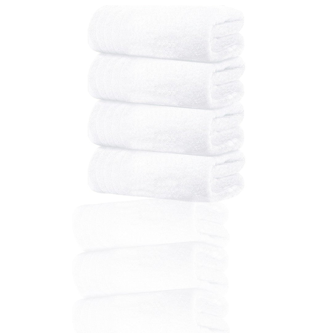 Tens Towels Pack of 4 Extra Large Bath Towels, 100% Cotton – 30 x 60 Inches, Quick-Drying, Lightweight & Super Soft - Ballimart