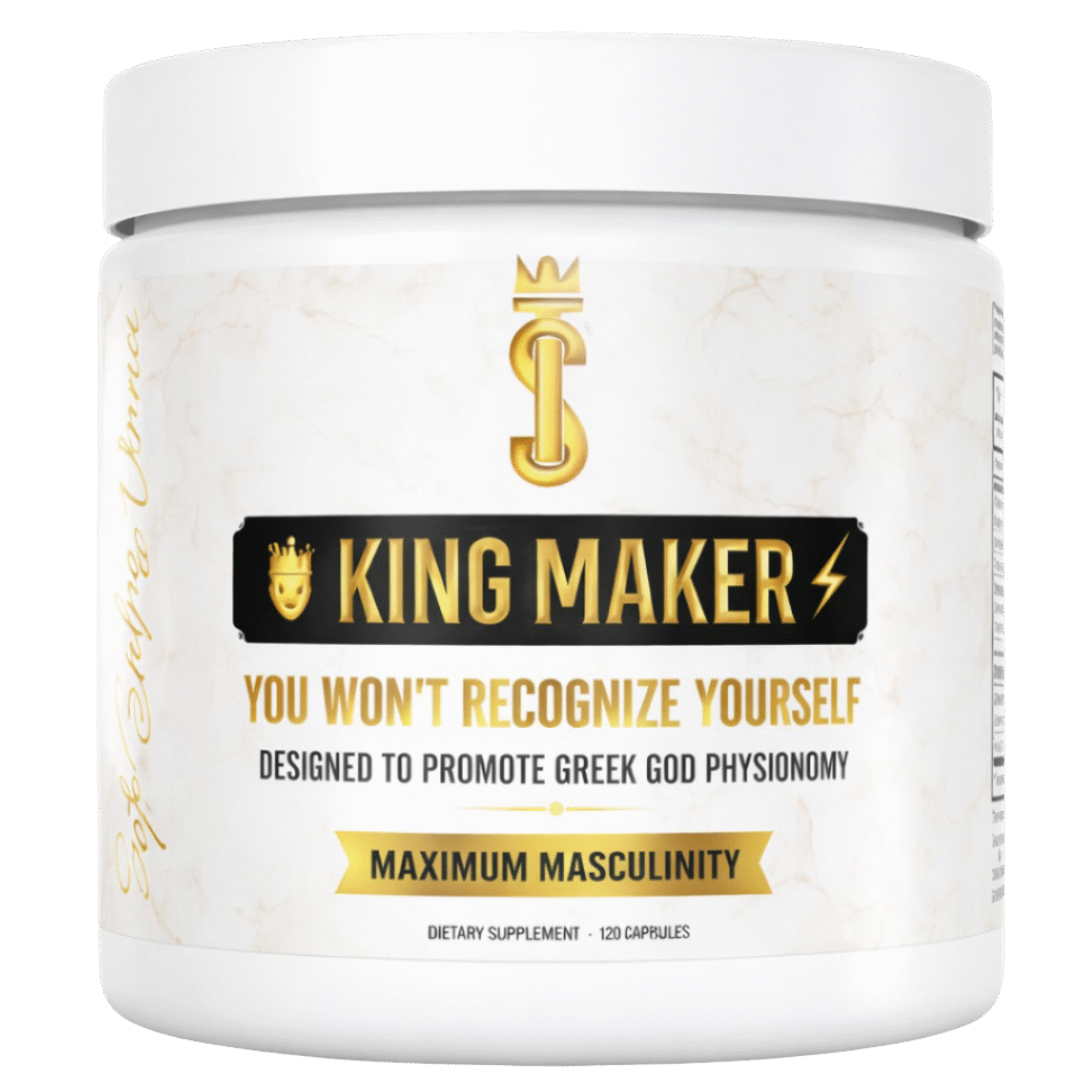 Top Shelf Grind King Maker – 13-in-1 Anabolic Supplement for Men (LJ100) | Muscle Growth, Stamina, Recovery Support – 120 Capsules