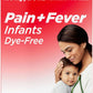 Tylenol Infants Oral Suspension | 160 mg Acetaminophen for Pain & Fever Relief | Dye-Free Cherry Flavor | 2 FL OZ