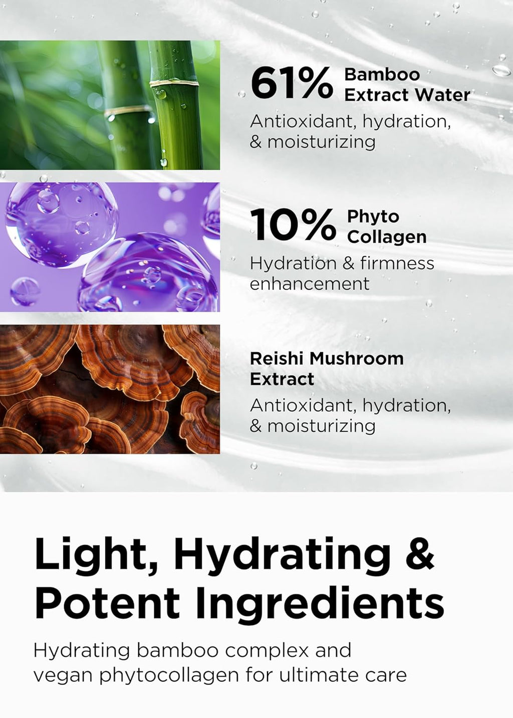 Bewants Eye Roller with Serum – Bamboo Water Phyto Collagen | Reduces Puffiness, Dark Circles &amp; Eye Bags | Under Eye Roller for Firm, Refreshed Eyes | Vegan, Cruelty-Free Gift