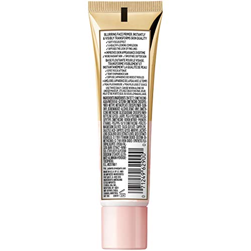 L'Oreal Paris Age Perfect Blurring Face Primer | Infused with Caring Serum | Smooths Lines & Pores | Universal Rosy Formula