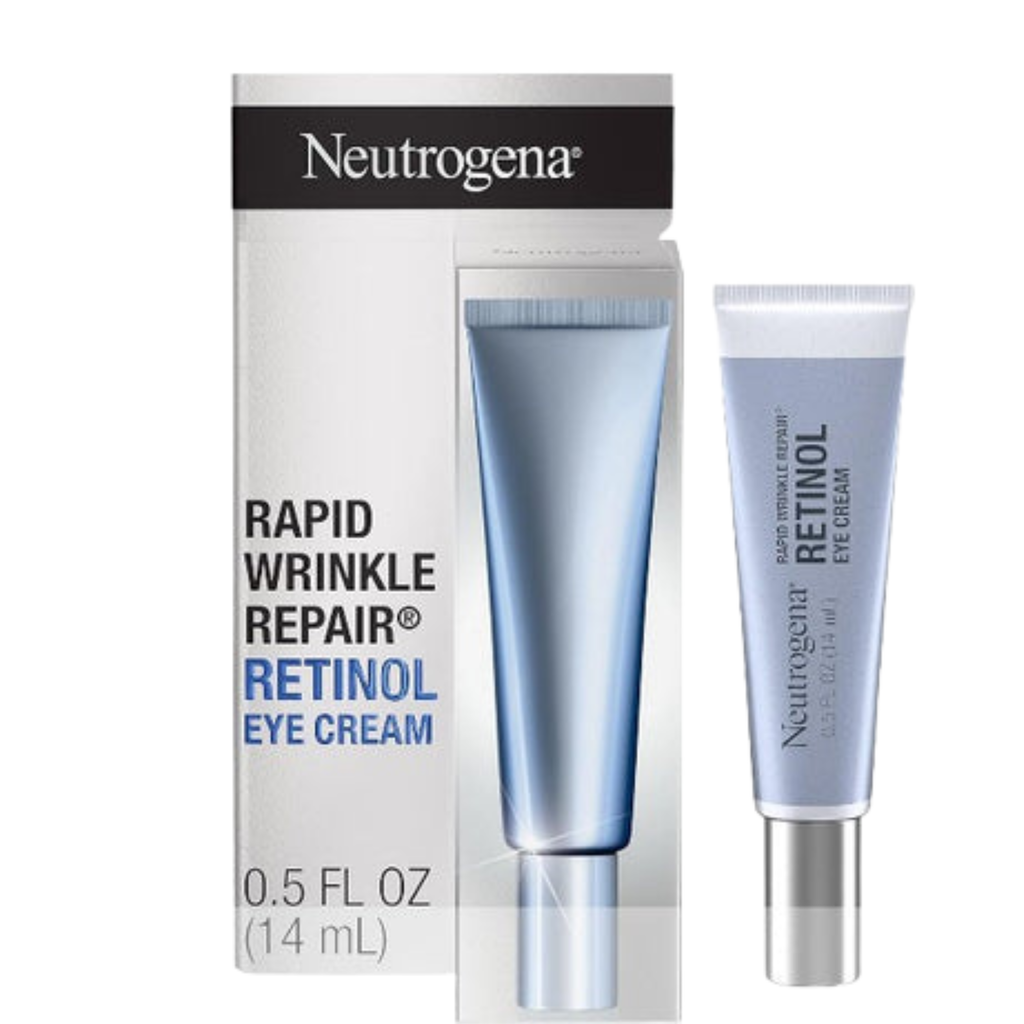 Neutrogena Rapid Wrinkle Repair Retinol Eye Cream | Anti-Aging, Dark Circles & Fine Lines, 0.5 fl. oz