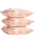 Honest Beauty Fragrance-Free Cleansing Makeup Remover Wipes - 90 Count