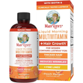 MaryRuth's Liquid Multivitamin with Lustriva® | Biotin 10000mcg for Hair Growth, Thicker Hair, Wrinkle & Skin Care | Vegan & Clinically Tested Multivitamin for Women | 15.22 Fl Oz