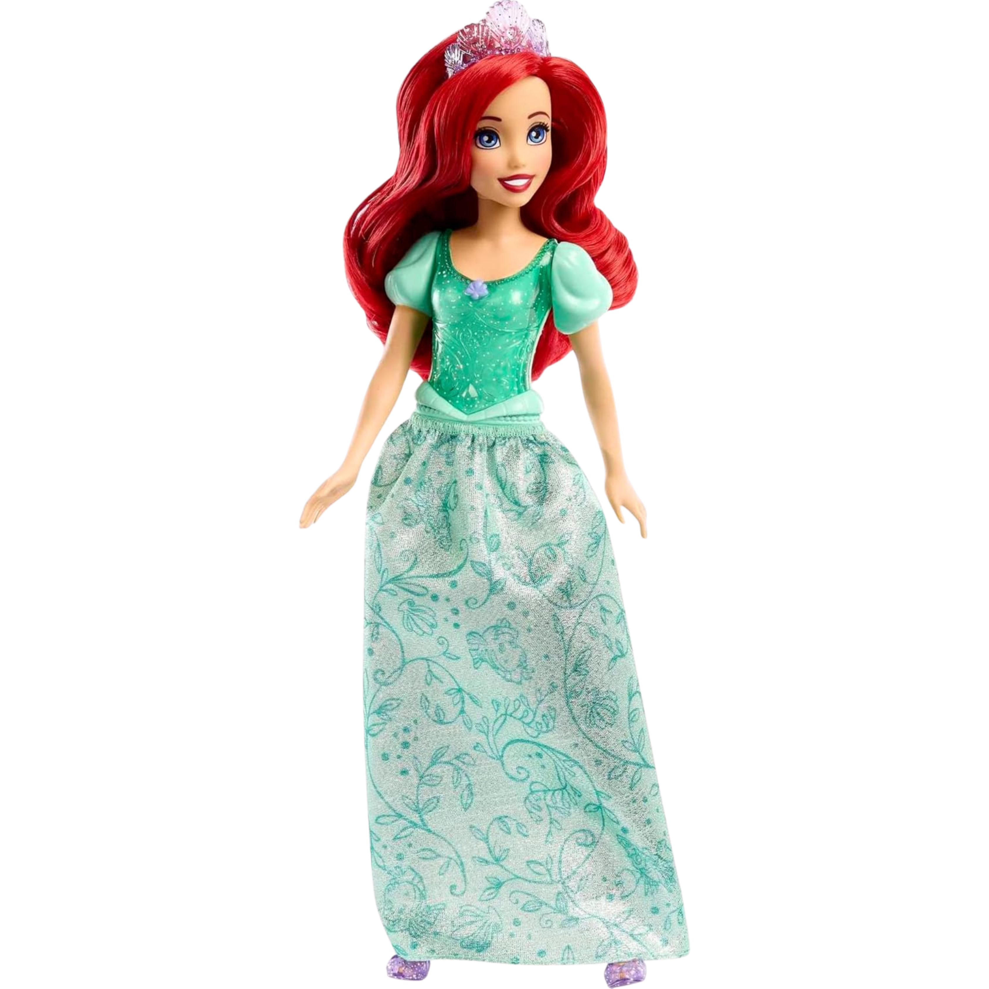 Mattel Disney Princess Ariel Fashion Doll | Sparkling Look, Red Hair & Tiara | Inspired by The Little Mermaid