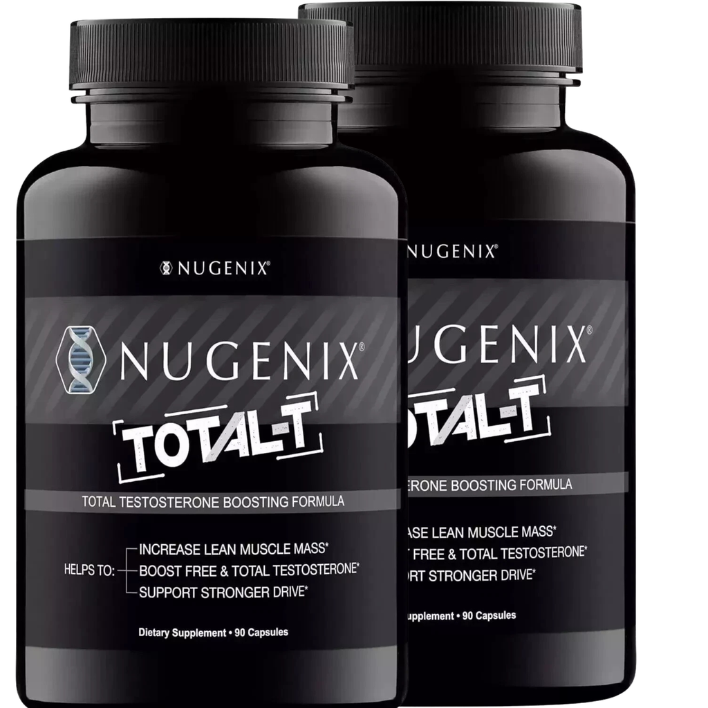 Nugenix Total-T - Free & Total Testosterone Booster - 90 Count (Two Pack)