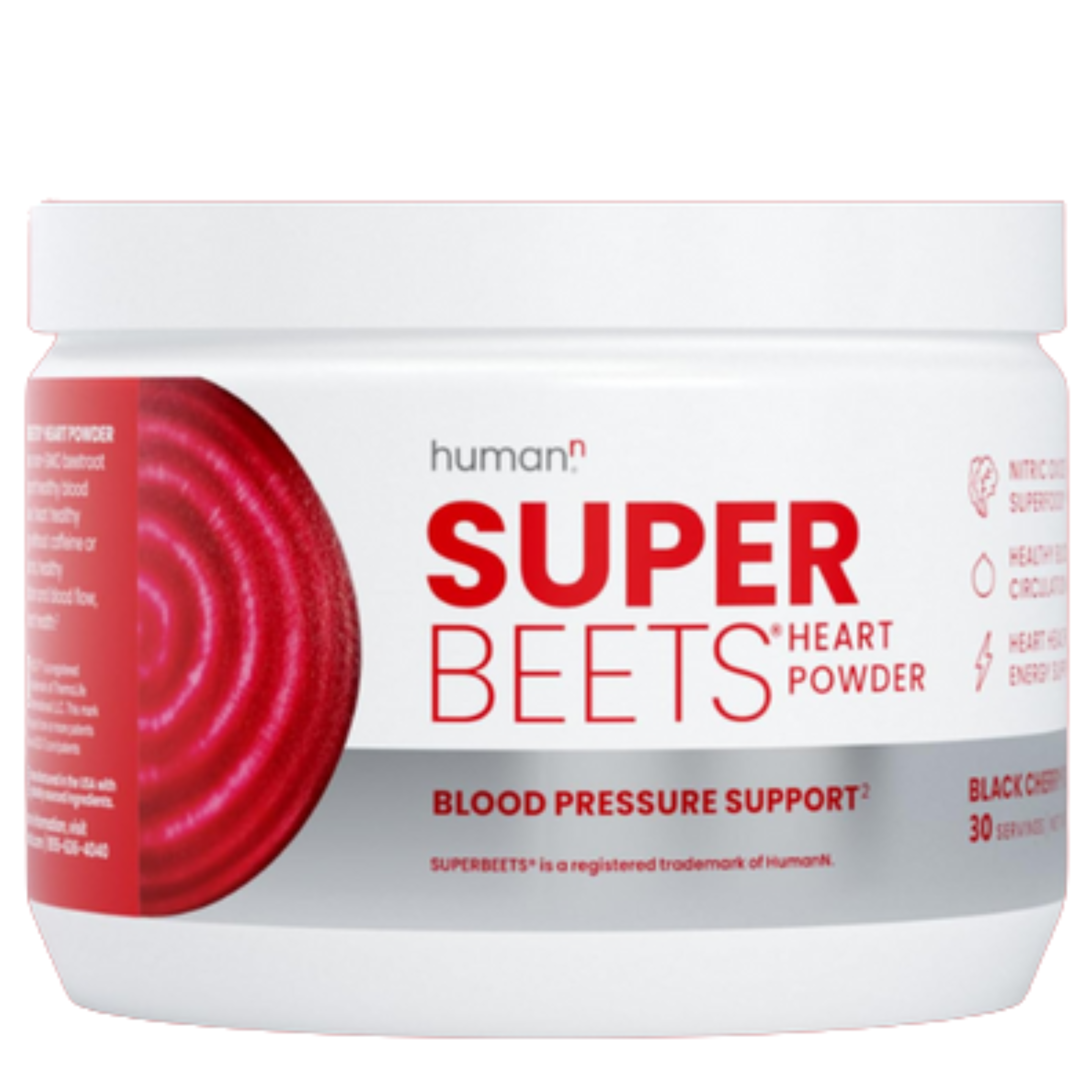 HumanN SuperBeets Nitric Oxide Boosting Beet Root Powder – Black Cherry Flavor (5.3 oz)