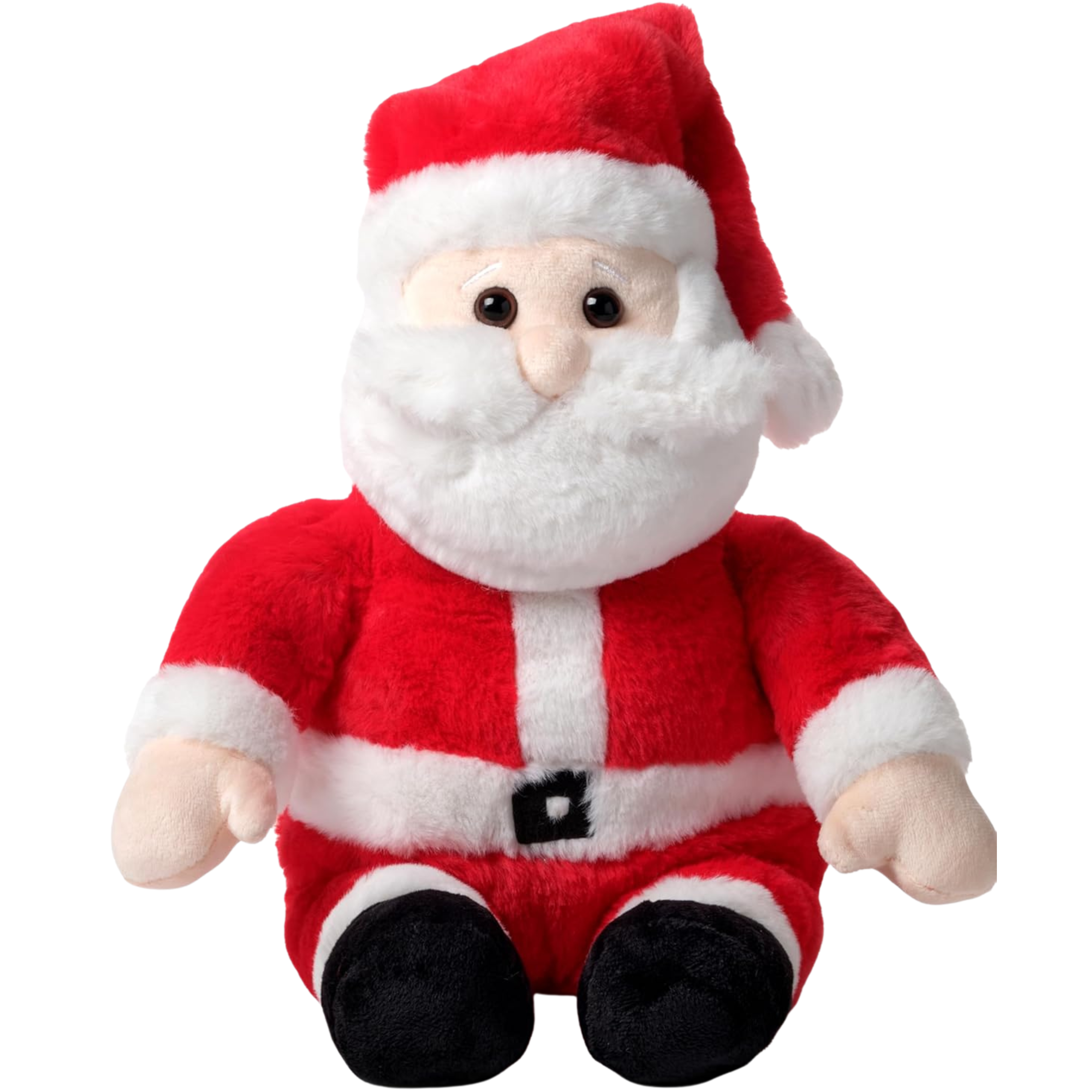 Bearington 16 Inch Santa Claus Christmas Plush Toy