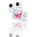VTech VM923-2 Baby Monitor with 2.8” Screen, Pan-Tilt-Zoom, and Night Vision