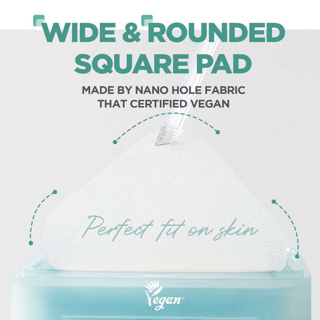 MEDIHEAL Madecassoside Cotton Facial Pads – Vegan Toner Pads for Post-Acne Care, Uneven Skin Tone & Dark Spots – 100 Hypoallergenic Pads with Centella Asiatica Extract - Ballimart