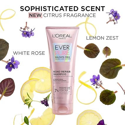 L'Oreal Paris EverPure Sulfate-Free Vegan Hair Care Kit – Strengthen & Repair Hair Bonds