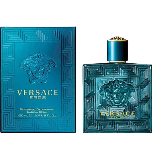 Versace Eros Eau de Toilette Spray for Men – 3.4 oz