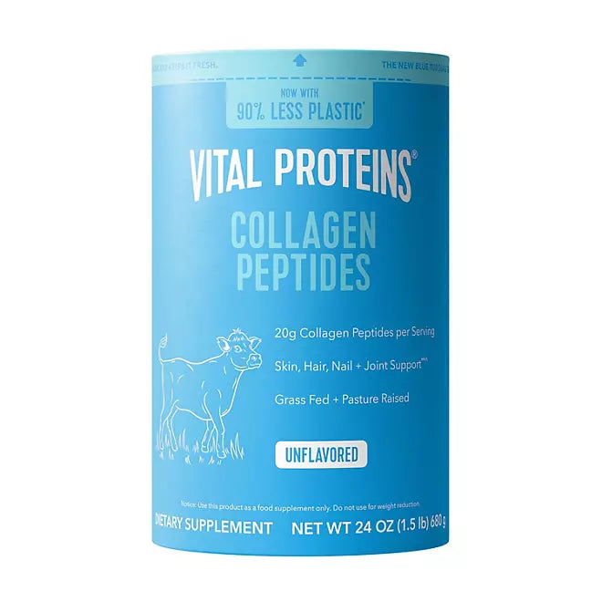 Vital Proteins Collagen Peptides container on a white background
