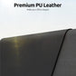 YSAGi Leather Desk Pad Protector - Large Non-Slip PU Leather Office Desk Mat, Waterproof Laptop Desk Blotter, Writing & Mouse Pad for Home and Office, 23.6" x 13.8", Black - Ballimart