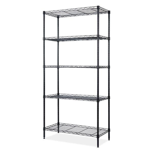 5 Tier Storage Rack Wire Shelving Unit Storage Shelves - Ballimart