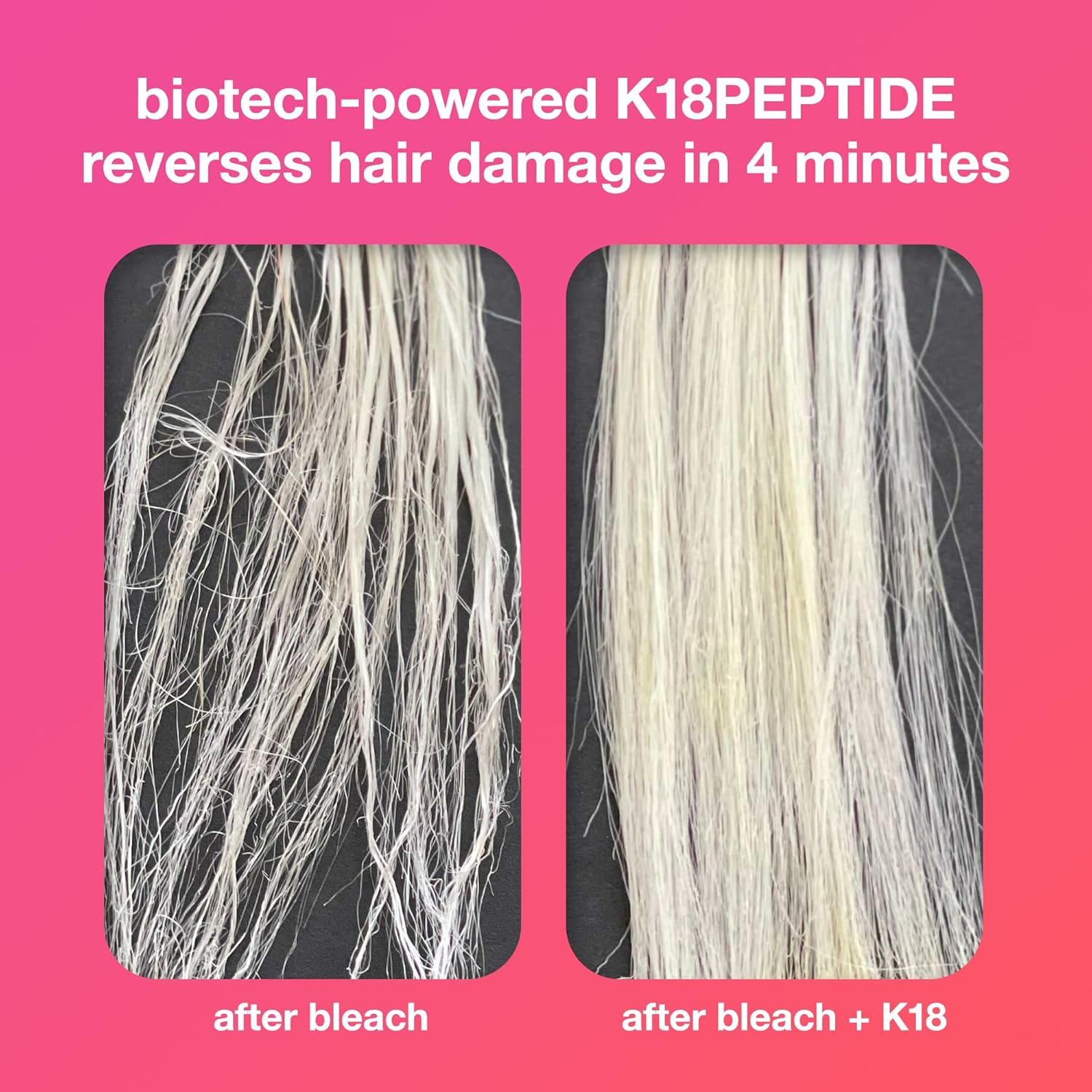 K18 Leave-In Molecular Hair Mask – 50ml | Professional-Grade Damage Repair for Dry & Processed Hair - Ballimart