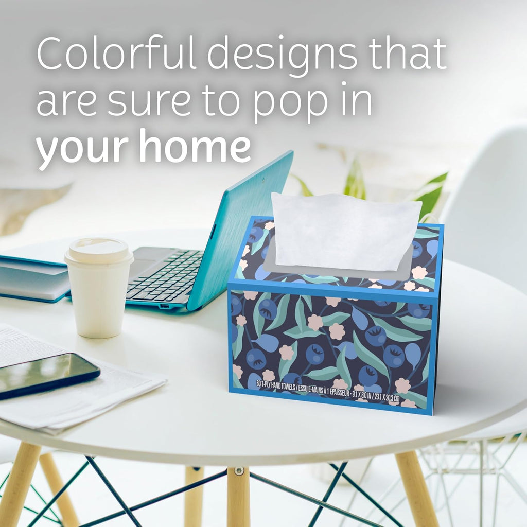 Kleenex Expressions Disposable Paper Hand Towels - 6 Boxes | Cloth-Like Feel & Fragrance-Free - Ballimart