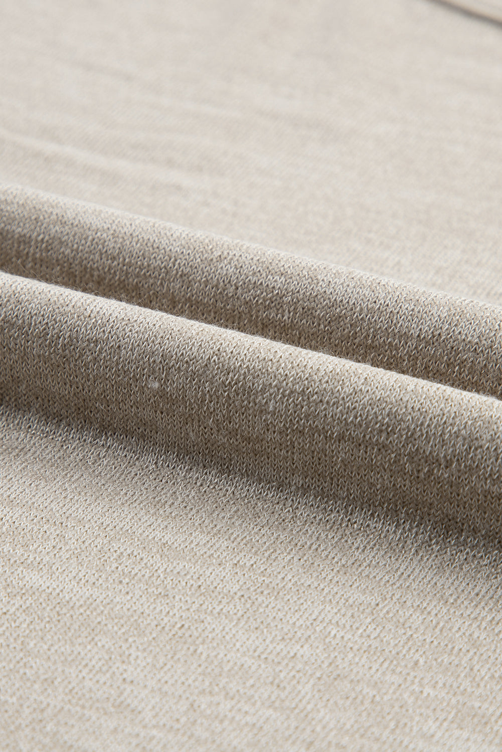 Smoke Gray Button Detail Batwing Sleeve Casual Tee - Ballimart