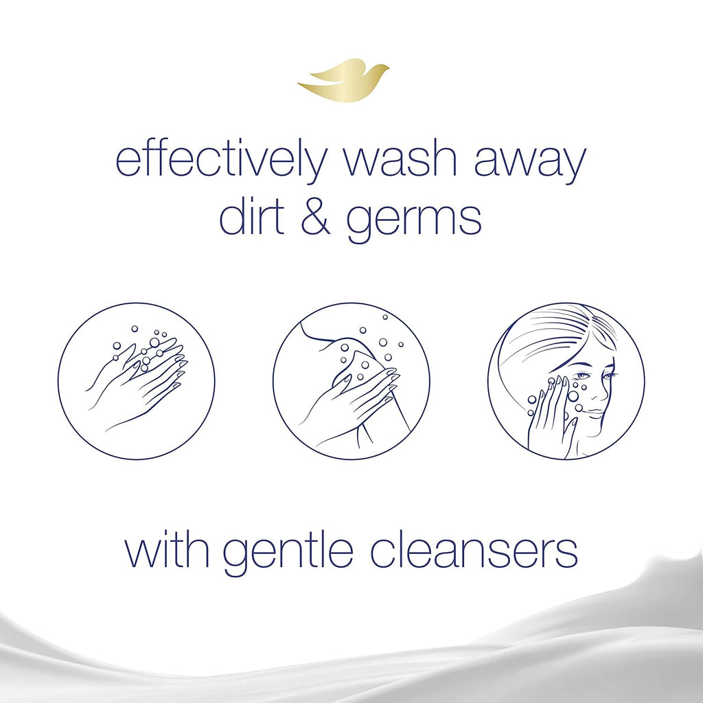 Dove Skin Care Beauty Bar – Cucumber & Green Tea | 3.75 oz, 14 Bars – Moisturizing & Gentle for Face, Body, and Hands