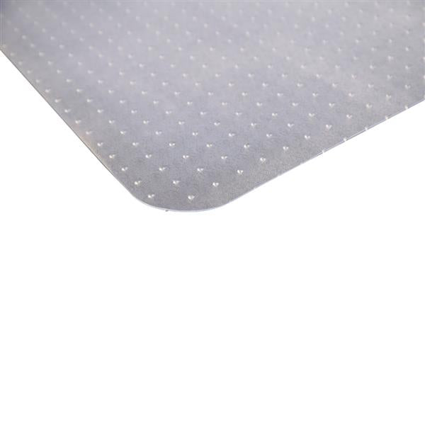 90 x 120 x 0.22cm PVC Home-use Protective Mat Chair Pad with Nail for Floor Chair Transparent - Ballimart