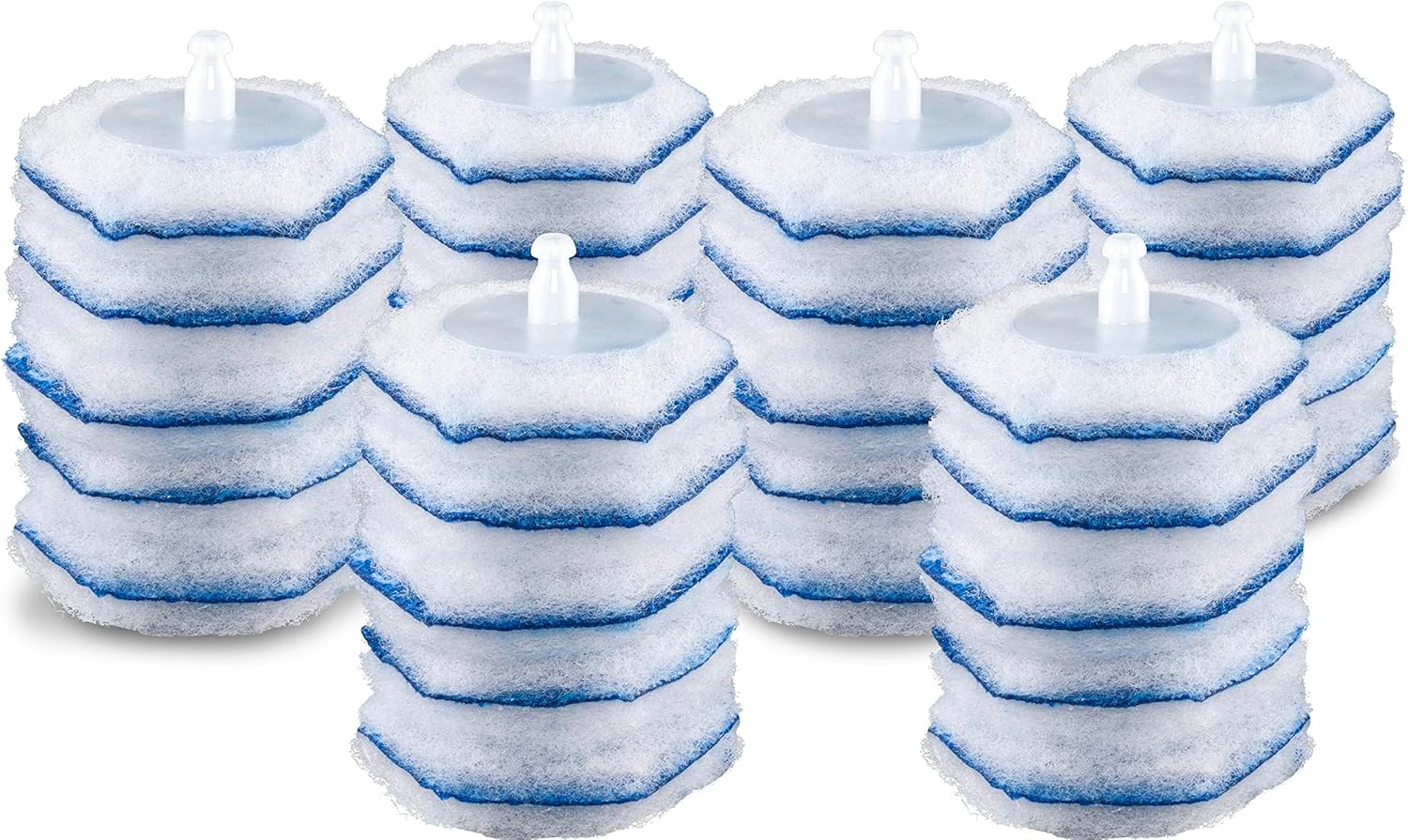 Clorox ToiletWand Disinfecting Refills, Disposable Scrubbing Heads - 30 Count | Powerful Cleaning Action, Kills 99.9% of Bacteria & Viruses - Ballimart