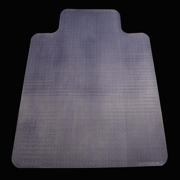 90 x 120 x 0.22cm PVC Home-use Protective Mat Chair Pad with Nail for Floor Chair Transparent - Ballimart