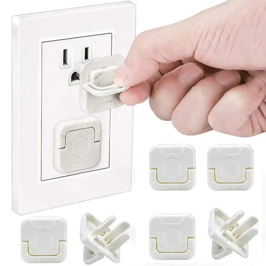 8Pcs/Set Outlet Covers, Baby Proofing Socket Protectors - Ballimart