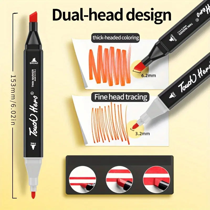 120 Colors Alcohol Markers - Ballimart