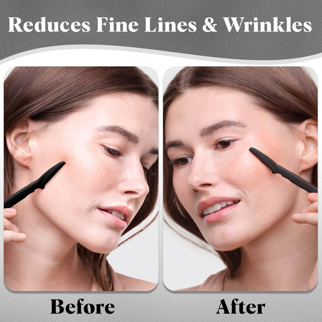 Kitsch Dermaplaning Tool - 12pc Face Razor Set for Women & Men | Facial Hair Removal, Eyebrow Trimmer, Exfoliating Dermaplane Razors for Smoother Skin - Ballimart