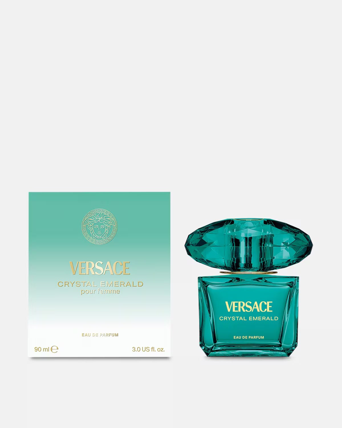Versace Crystal Emerald Eau De Parfum 90ml – Luxury Floral Woody Perfume for Women