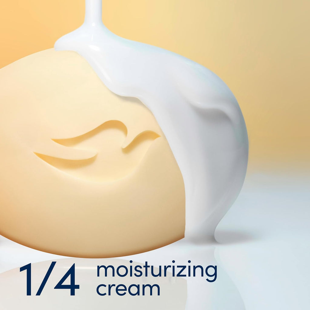 Dove Shea Butter Beauty Bar Soap – Nourishing &amp; Hydrating for Softer Skin (8 Count