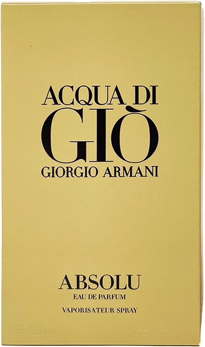 Acqua Di Gio Absolu EDP 125ml Men's Luxury Perfume