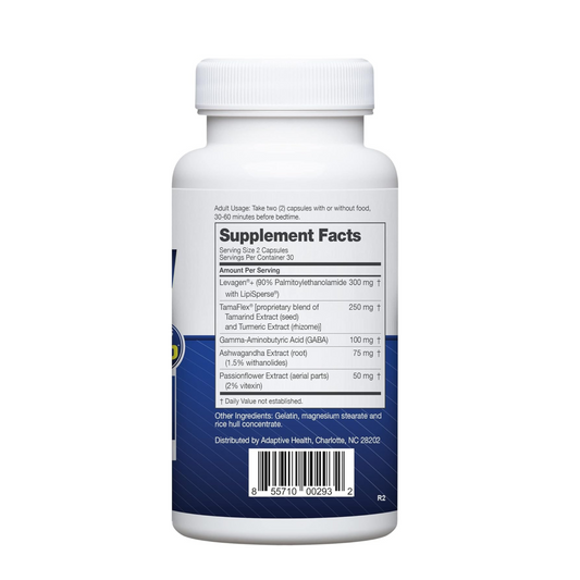 Instaflex PM Nighttime Joint Support with Levagen, Tamaflex, GABA & Ashwagandha – Mobility & Sleep Aid – 60 Vegan Capsules
